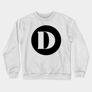 D (Letter Initial Monogram) Crewneck Sweatshirt